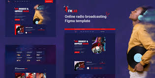 Online Radio Broadcasting Website