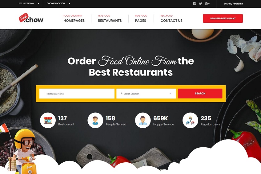 Restaurant And Hotel Website