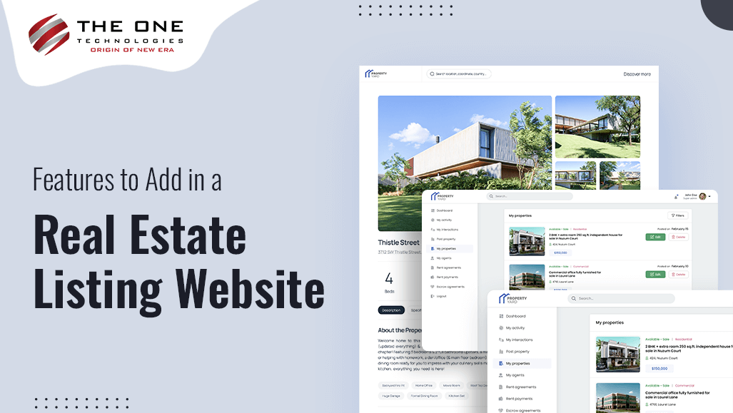 Real Estate Listing Website